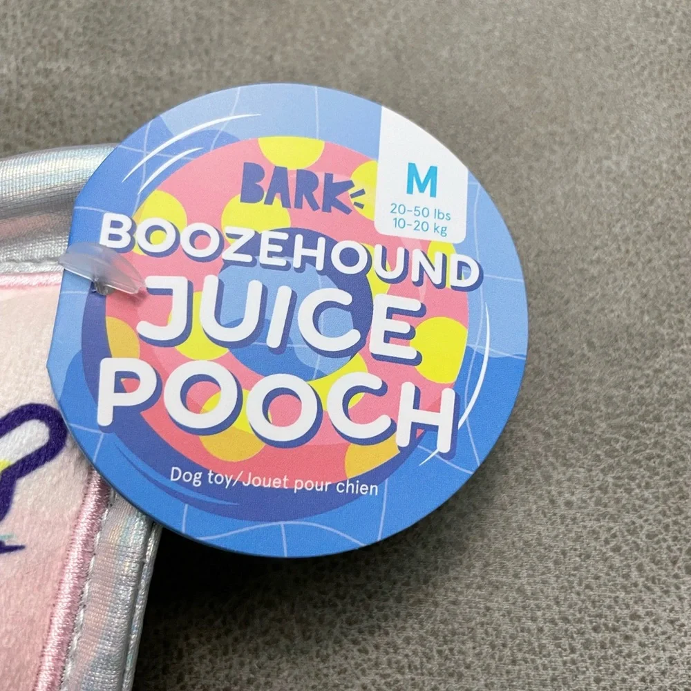 NWT BARK Boozehound juice pooch plush toy
